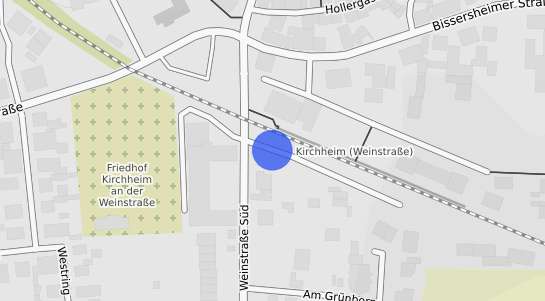 Bodenrichtwertkarte Kirchheim an der Weinstrasse